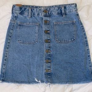 Zara denim skirt